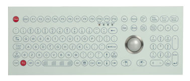 108 ve lazer Trackball dayanıklı düz endüstriyel Membran klavye tuşları