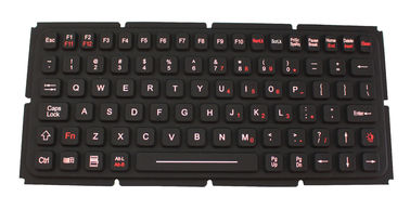 IP65 EMC silikon endüstriyel klavye sağlamlaştırılmış bilgisayar için kullanılan