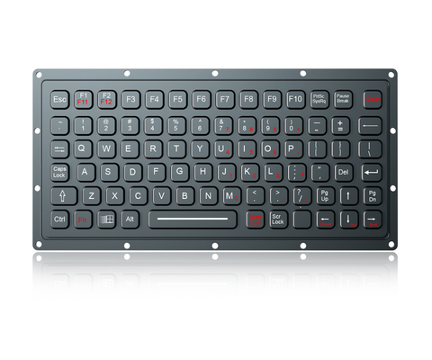 Kompakt Hafif Silikon Endüstriyel Klavye IP65 Dinamik Ön Panel