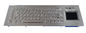 IP65 Paslanmaz Braille Kiosk sugeçirmez klavye ile dokunmatik yüzey, 68 Anahtarlı