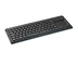 Arkaplan ışığı olan sağlam silikon sanayi klavyesi, dokunmatik klavye