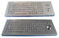 Kompakt Format Uzun Vuruşlu vandal yalıtımlı sağlamlaştırılmış, manuel topu ile endüstriyel klavye