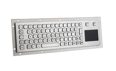 Touchpad ile IP67 Su Geçirmez Paslanmaz Çelik Endüstriyel Klavye