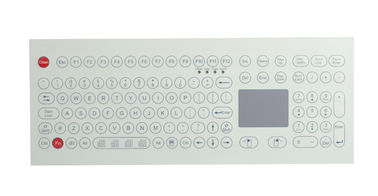 108 Keys IP65 Endüstriyel Membran Klavye Üst Panel Montaj