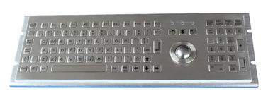 Mini boyutu Ruggedized Panel montaj klavye Fn tuşları izleme topu Arka Panel montaj