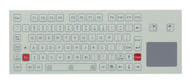 Sağlam touchpad ile 12 FN tuşları paneli monte klavye ile USB kablosu