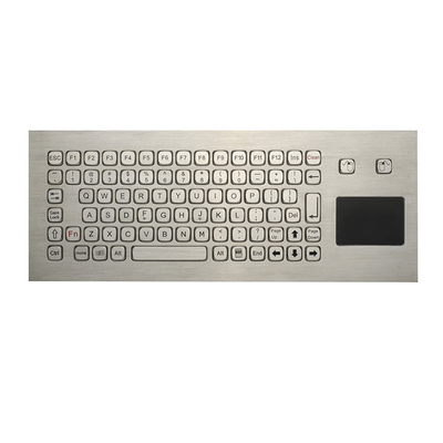 85 Keys Yıkanabilir Klavye Sağlamlaştırılmış, Touchpad ile Paslanmaz Çelik Klavye