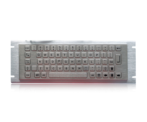 IP65 Kompakt Mini Boyutlu Endüstriyel Metal Klavye dış mekan için uygundur
