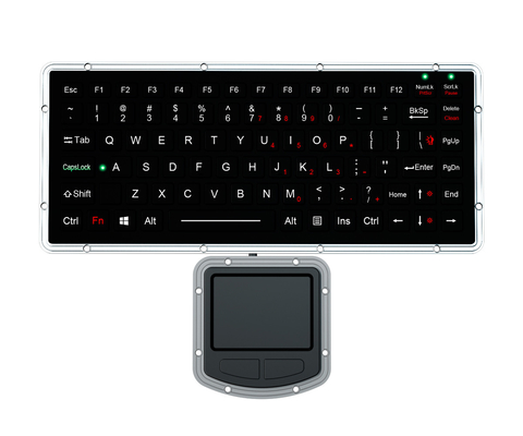Duyusal tuşla çift EMC Chiclet Klavye Ultra-Thin Design deniz klavyesi