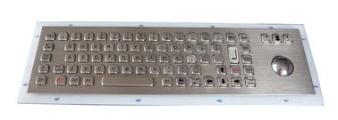 Sağlamlaştırılmış Metalik Panel Montajlı Klavye IP67 Su Geçirmez 73 Keys