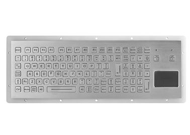 Panel Montajlı Metal Mekanik Klavye Entegre Dokunmatik Yüzeyli Paslanmaz Çelik Büfe