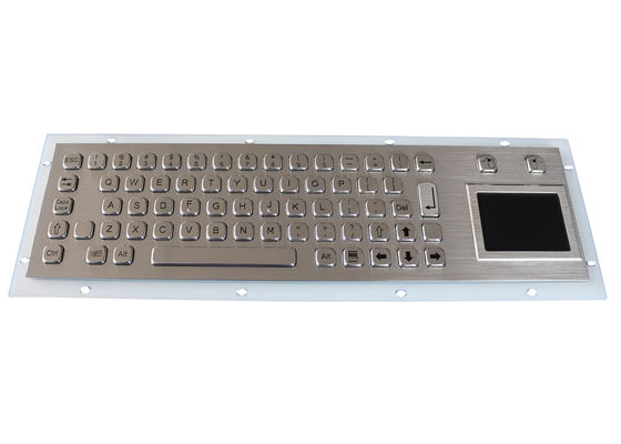 İmleç Dokunmatik Yüzeyli PS2 IP67 Endüstriyel Düzey Klavye