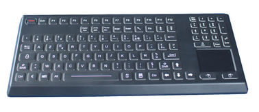 Tıbbi 108 IP68 tuşları yıkanabilir antimikrobiyal silikon endüstriyel klavye