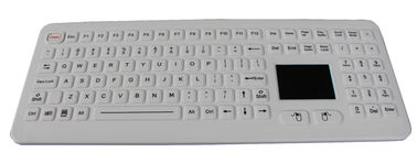 108 anahtarları silikon kauçuk tıbbi klavye ile kaba touchpad ve USB arayüzey