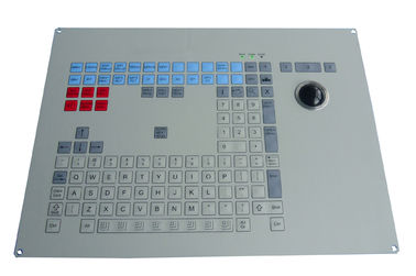 lazer topunu paneli ile 121 Anahtar Sanayi Membran Klavye Sayısal tuşlarla klavye montaj
