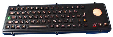 Farsça siyah panel / usb klavye IEC 60512-6 ışıklı klavye mount