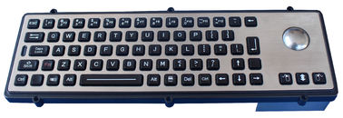 71keys arka panel montaj klavye LED ve trackball sürümü ile güçlendirilmiş