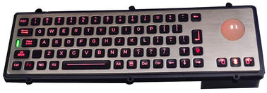 Özel usb klavye / ışıklı kırmızı topunu Arkadan aydınlatmalı klavye sanayi