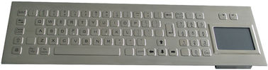Touchpad Lazer Oyma Grafik PS / 2 Veya USB Arayüzü ile 81 Tuşlar Endüstriyel Klavye
