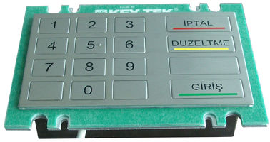 Arka Panel monte Metal sayısal otomat tuş takımı ile USB arabirimi 4 tarafından 4 tuş takımı