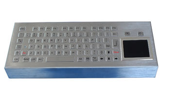 81 anahtar kompakt IP65 su geçirmez dayanıklı bir klavye / endüstriyel metal klavye