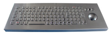 Kompakt Format Uzun Vuruşlu vandal yalıtımlı sağlamlaştırılmış, manuel topu ile endüstriyel klavye