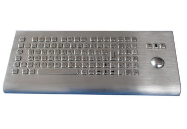 IP65 klavye, monitör ve sayısal tuş takımlı, endüstriyel montajlı metal klavye