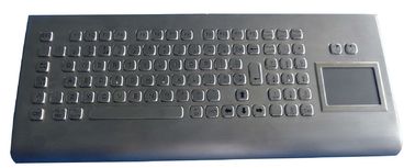 Dokunmatik ekran, 97 tuşlu, uzun tuş vuruşlu endüstriyel metal sağlam klavye