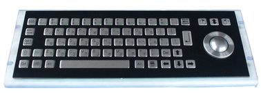 68 tuşlu MINI Kiosk Siyah Metal Klavye metal mekanik klavye