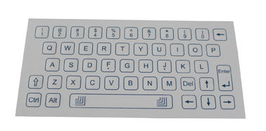 Metal Dome Pcb ile 47 Key Flat Özel Yıkanabilir Endüstriyel Keypadler