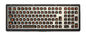 Küçük IP65 toz ve su geçirmez paneli 103 tuşlu klavye montaj