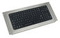 IP67 silikon endüstriyel klavye, USB siyah masaüstü klavyesi 119 tuşları