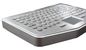 Su Geçirmez Dokunmatik Yüzeyli Mini IP65 Patlamaya Dayanıklı Masa Üstü Endüstriyel Metal Klavye