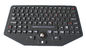 IP68 optik topunu ile 92 tuşları siyah silikon endüstriyel klavye