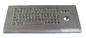 IP65 su geçirmez monte edilebilir paslanmaz çelik kiosk metal klavye