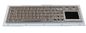 Dokunmatik Yüzeyli Paslanmaz Çelik Köşk Braille Ip65 Klavye, Özelleştirilmiş Plan