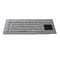 IP67 dinamik mühürlü sert touchpad ile dinamik su geçirmez paslanmaz çelik endüstriyel klavye