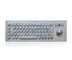 IP65 toz geçirmez uzun stroklu endüstriyel metal klavye, 3 fare düğmeli iztopu