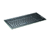 Su geçirmez EMC Klavye 110 tuşlu dokunmatik tuşlu askeri sağlam klavye