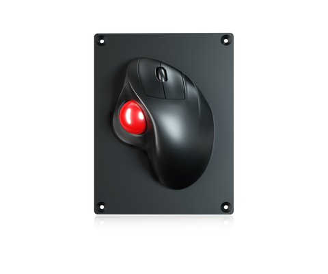 Sağlam Ergonomik Trackball Fare 34mm Askeri Optik Trackball Modülü