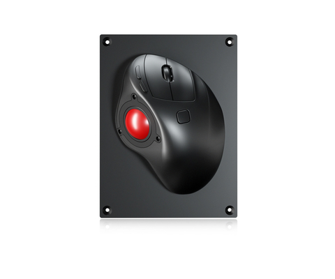 IPX6 Askeri Sınıf Ergonomik İztopu Faresi, 3 Düğmeli 34mm Optik İztopu Modülü