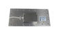 2mm Anahtar Seyahat Panel Montajlı Tuş Takımı IP67 Arkadan Aydınlatmalı Paslanmaz Çelik Klavye