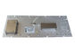 400DPI USB Endüstriyel Sağlamlaştırılmış Klavye IP65 Mekanik Trackball