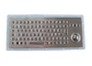 Trackball IP67 Panel Montajlı PS2 USB ile Kompakt Format Metal Klavye