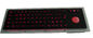69 anahtar taşı arka montaj siyah endüstriyel USB klavye ve chamelone arka ışık trackball paneli