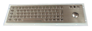 Trackball ile Vandal Proof SS Sanayi Klavye, 69 Key düz tuşlu klavye